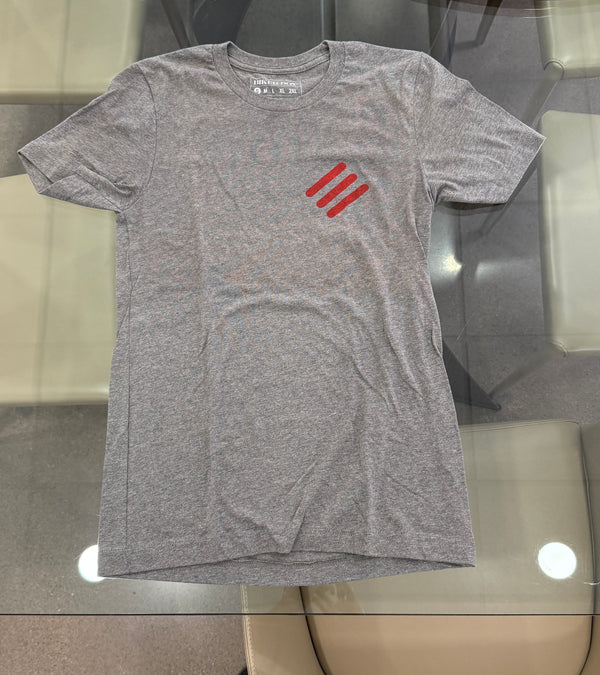 Gray - Small "E" Logo shirt