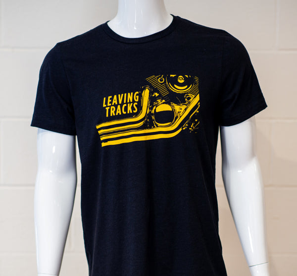 LeavingTracks Black Logo Shirt